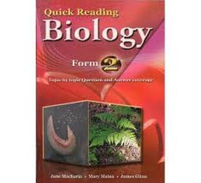 Quick Reading Secondary Biology F2